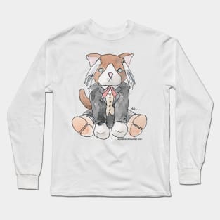 Harlock the Cat Cosplay: Doctor Who #1 Long Sleeve T-Shirt